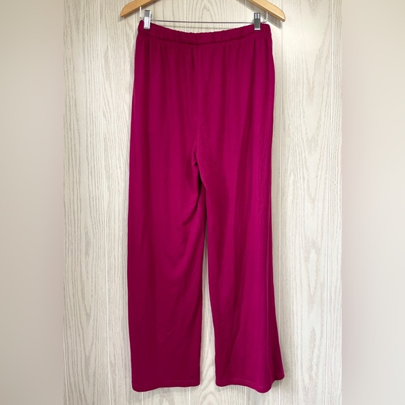 PRETTYGARDEN 2 Piece Outfits For 2024 Summer Wide Leg Pants Set Purple Size M - Picture 12 of 14